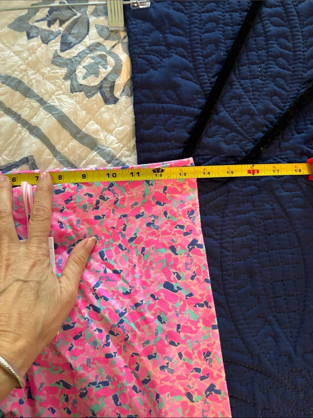Vineyard Vines Pink Whale Multi-Print Girls' Leggings Malibu